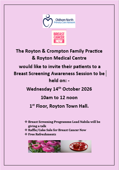 Breast Screening Awareness Event